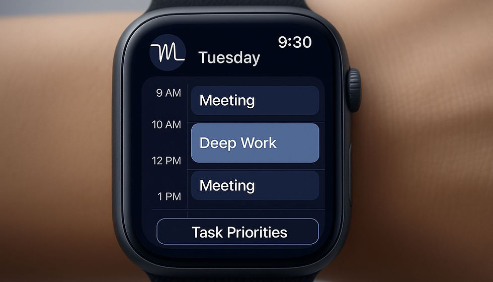AI tool scheduling marketing tasks based on real availability