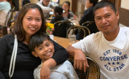Jen Caneno and family