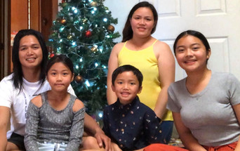 Ivan Pantig and family