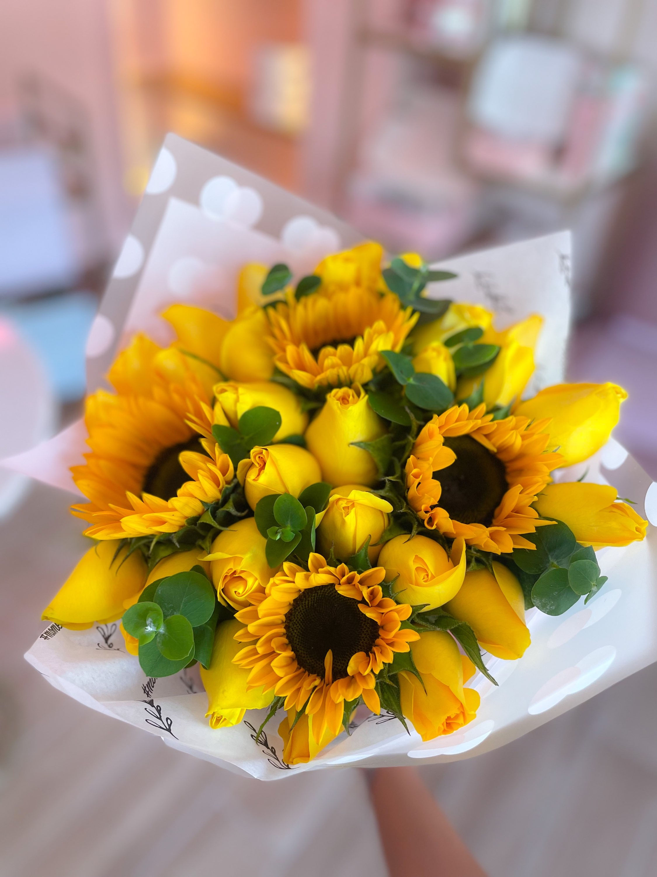 Bouquet Girasoles Mediano