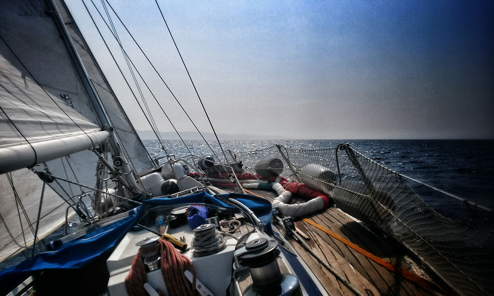 sailing upwind