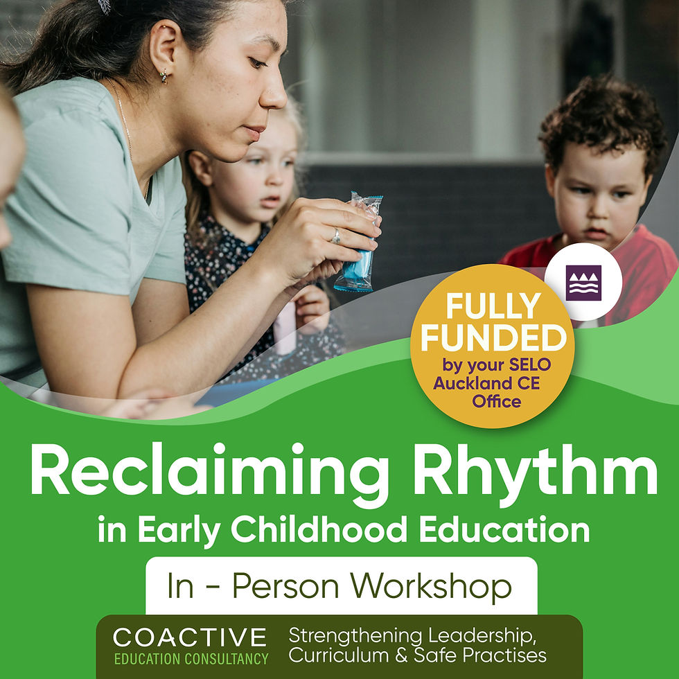 Reclaiming Rhythm in Early Childhood Education