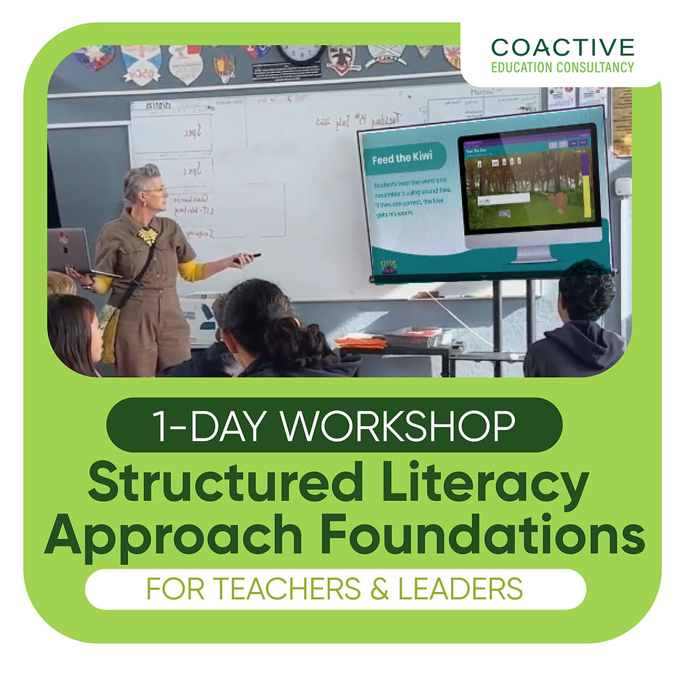 Structured Literacy Approach Foundations