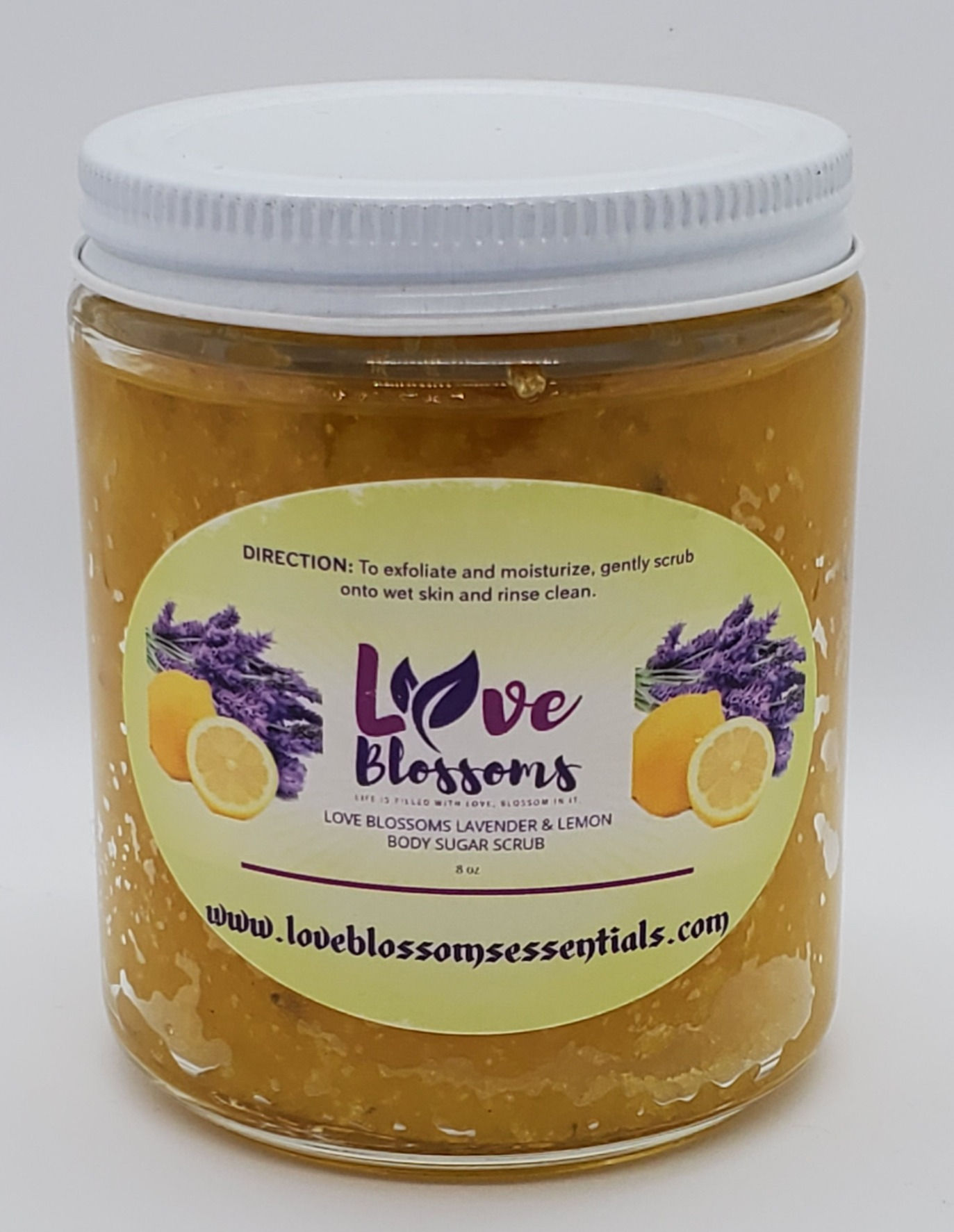 Lavender & Lemon Scrub