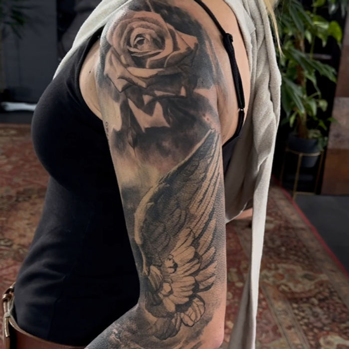 Blackwork Tattoo – Arbeit 9 aus dem WhatsInk Studio
