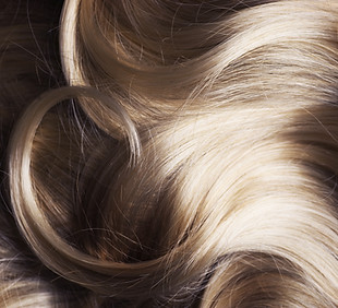 blonde hair