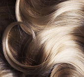 blonde hair