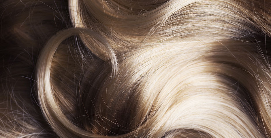 blonde hair