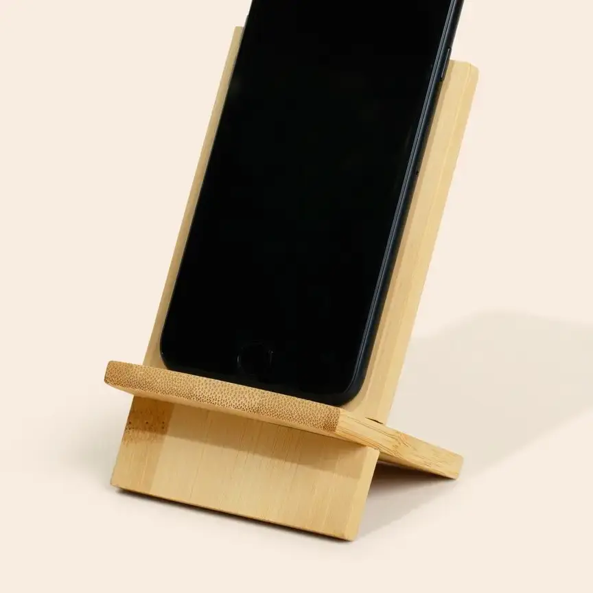 Bamboo Phone Stand — Granny Goodwitch