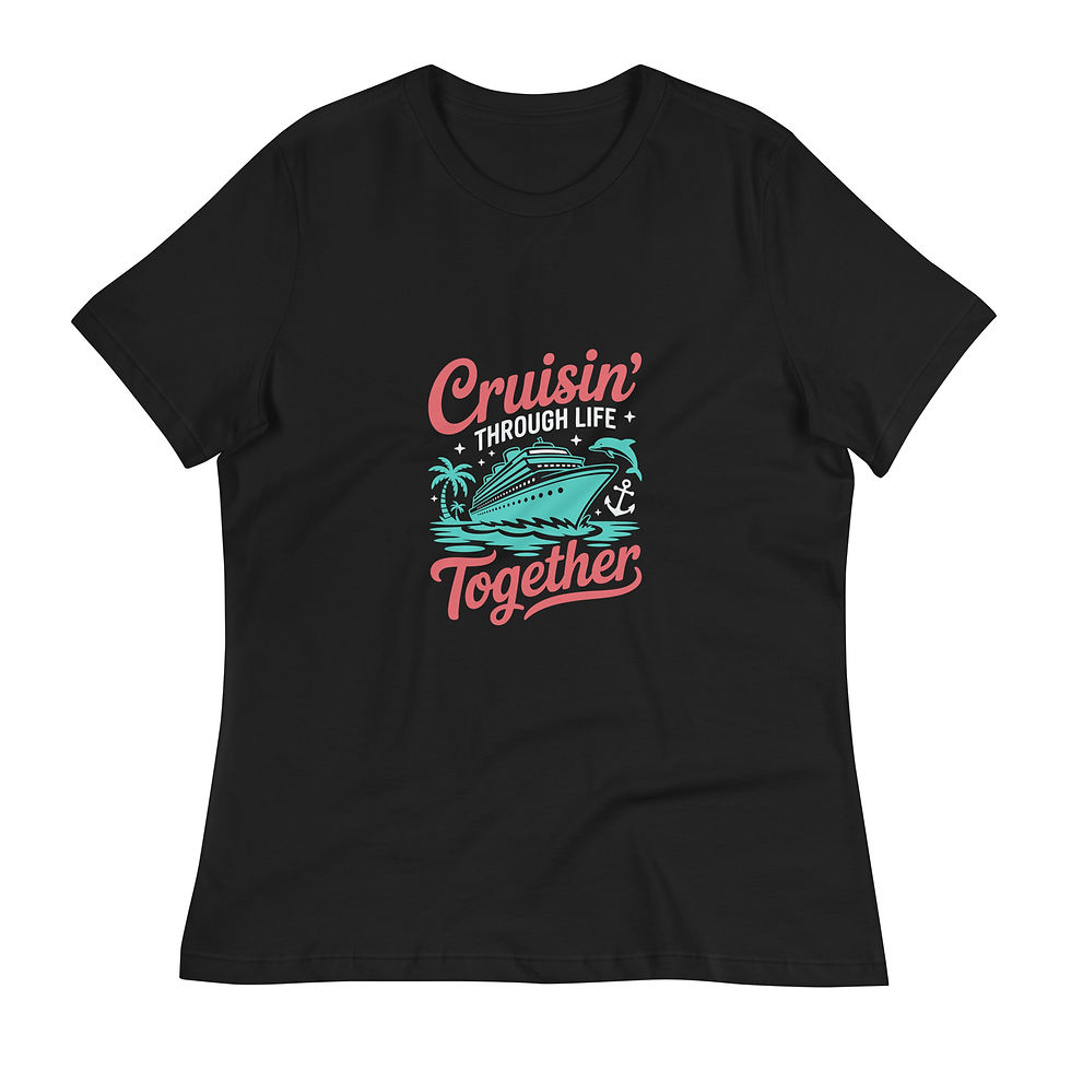 Thumbnail: Cruisin Through Life Together Women's Relaxed Tee