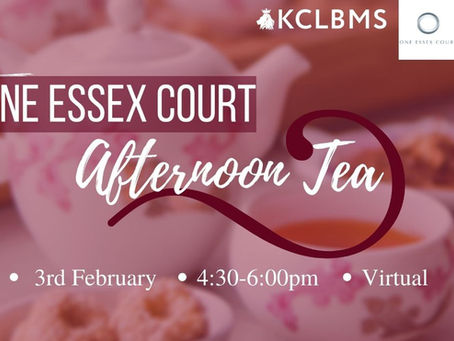 One Essex Court Afternoon Tea