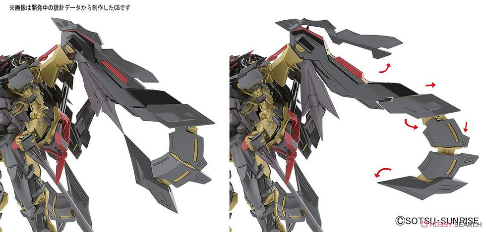 縮圖：RG 1/144 MBF-P01-Re2 GUNDAM ASTRAY GOLD FRAME AMATSU MINA 金色異端高達 天蜜娜