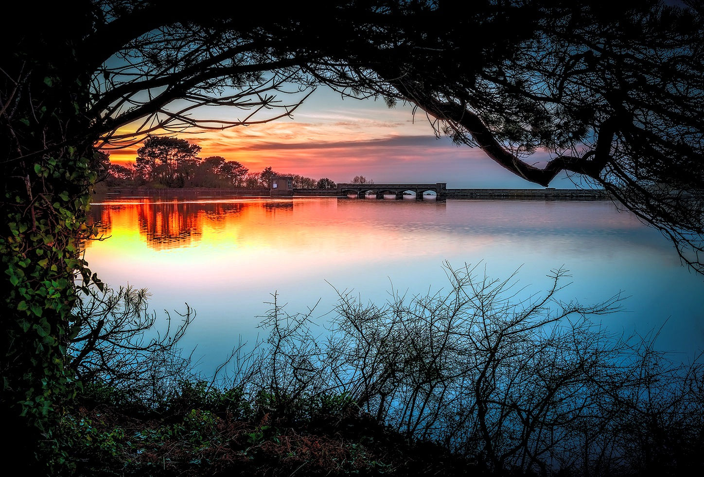 PCO7823 - A Springtime Sunset at The St Saviours Reservoir
