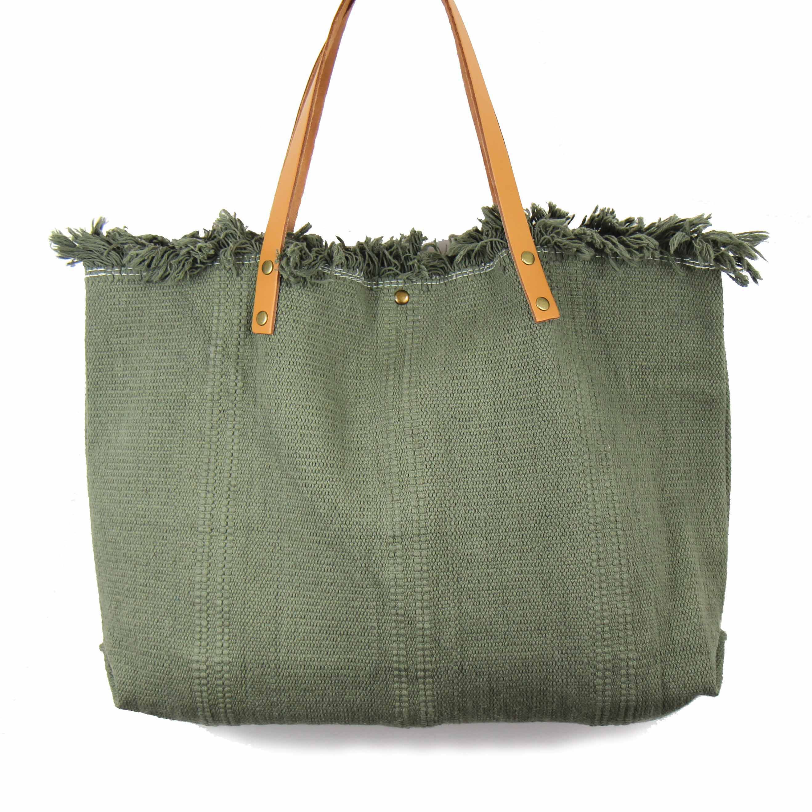 Khaki tote