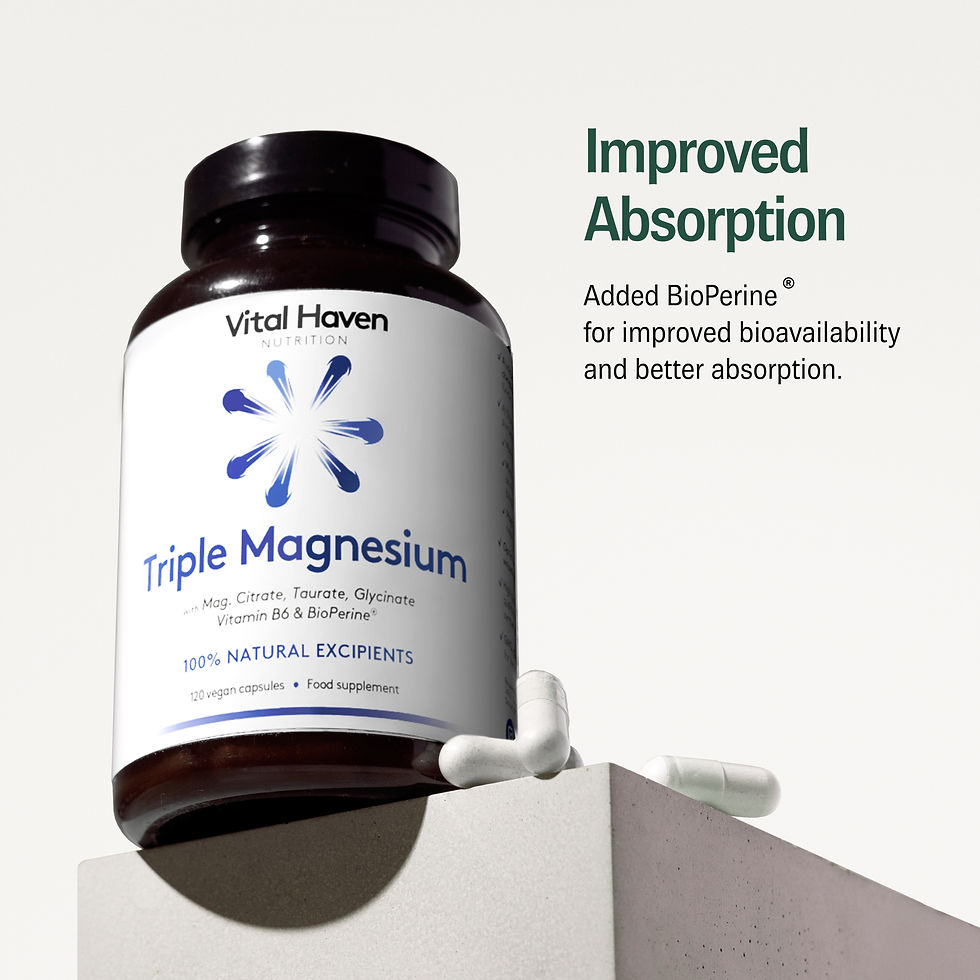 Thumbnail: Complex Triple Action Formula - Magnesium Citrate + Glycinate + Taurate