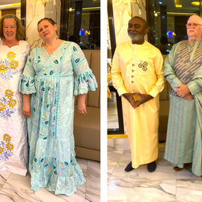 The Burlington Delegation Visits Thiès-Est, August 2025