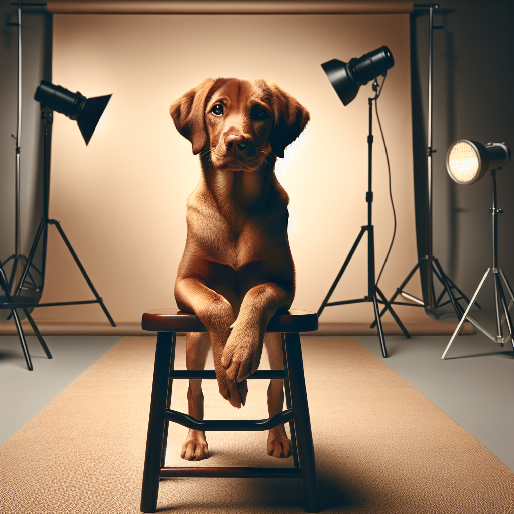 Dog and Stool