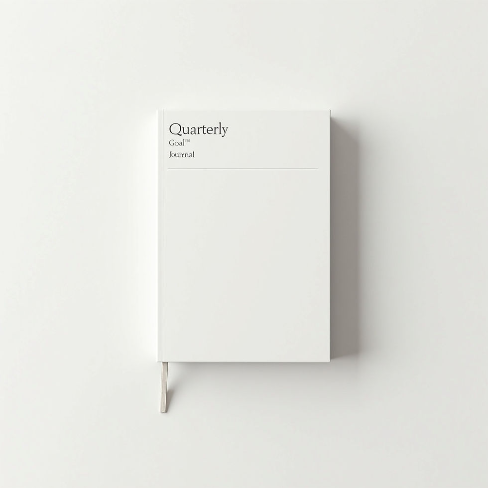 Quarterly Goal Journal