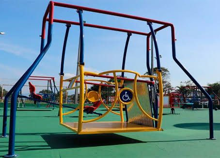 Primeiro playground de Valinhos com brinquedos acessíveis será instalado na Praça Washington Luiz