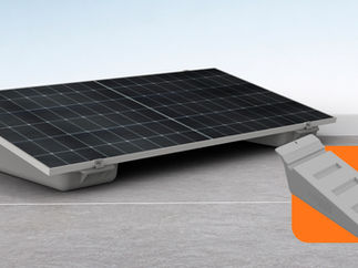 Novo sistema de fixação da Fortlev Solar dispensa perfurações em telhados de laje