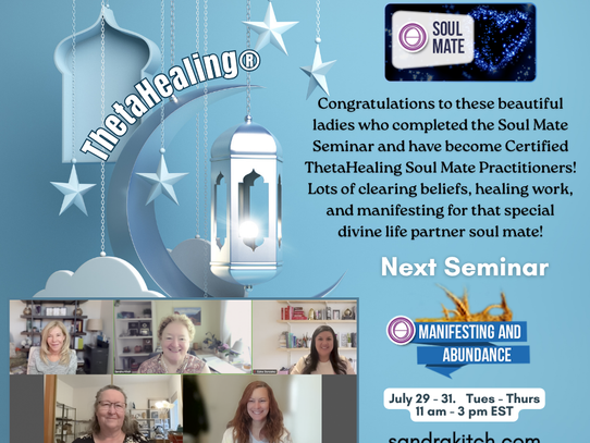 Congratulations, Certified ThetaHealing® Soulmate Practitioners