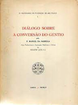 capa diálogo sobre a conversão dos gentios