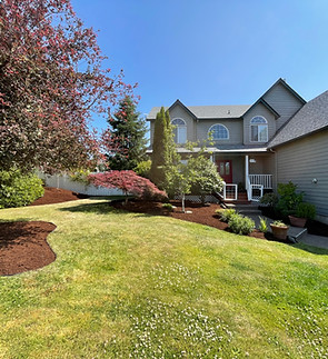 Mulch and edge install