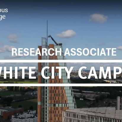 Research Associate at Imperial – closing date 06 March 2025