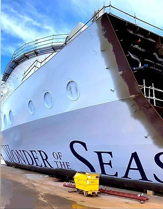 Wonder of the seas construction
