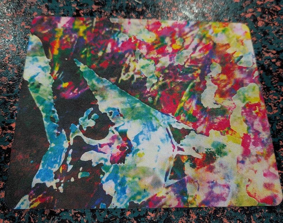 Thumbnail: Abstract Mousepad | Classic Size | (Oaken Echoes [Holiday] #3)