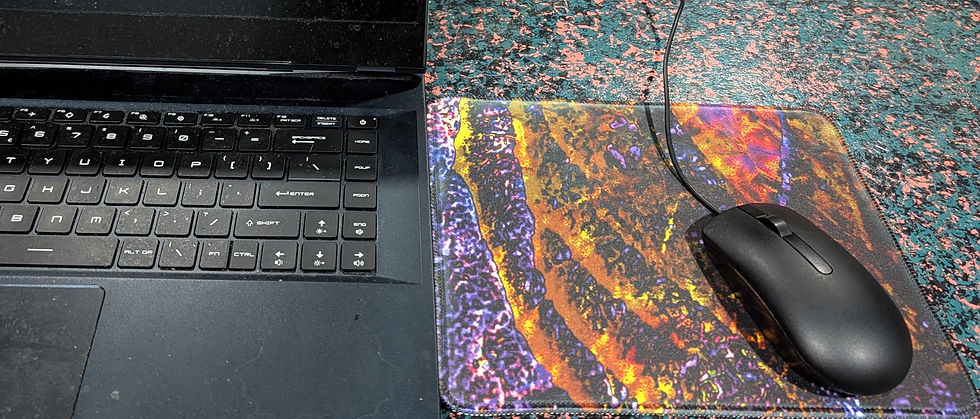 Thumbnail: Abstract Mousepad | Large | (Vorpal Eye)