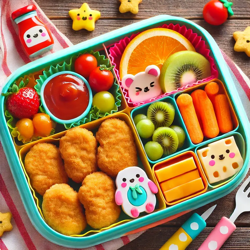 a healthy bento box for kids