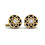Thumbnail: 0.70 CTW Donatellii™ "Gemello Audace" Men's Cufflinks in 18K Solid Gold
