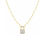 Thumbnail: 0.83 CTW Donatellii™ "Lucchetto d’Amore" Diamond Necklace in 18K Solid Gold