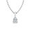 Thumbnail: 1.30 CTW Donatellii™ “Luce Sovrana” Diamond Solitaire Necklace in Platinum