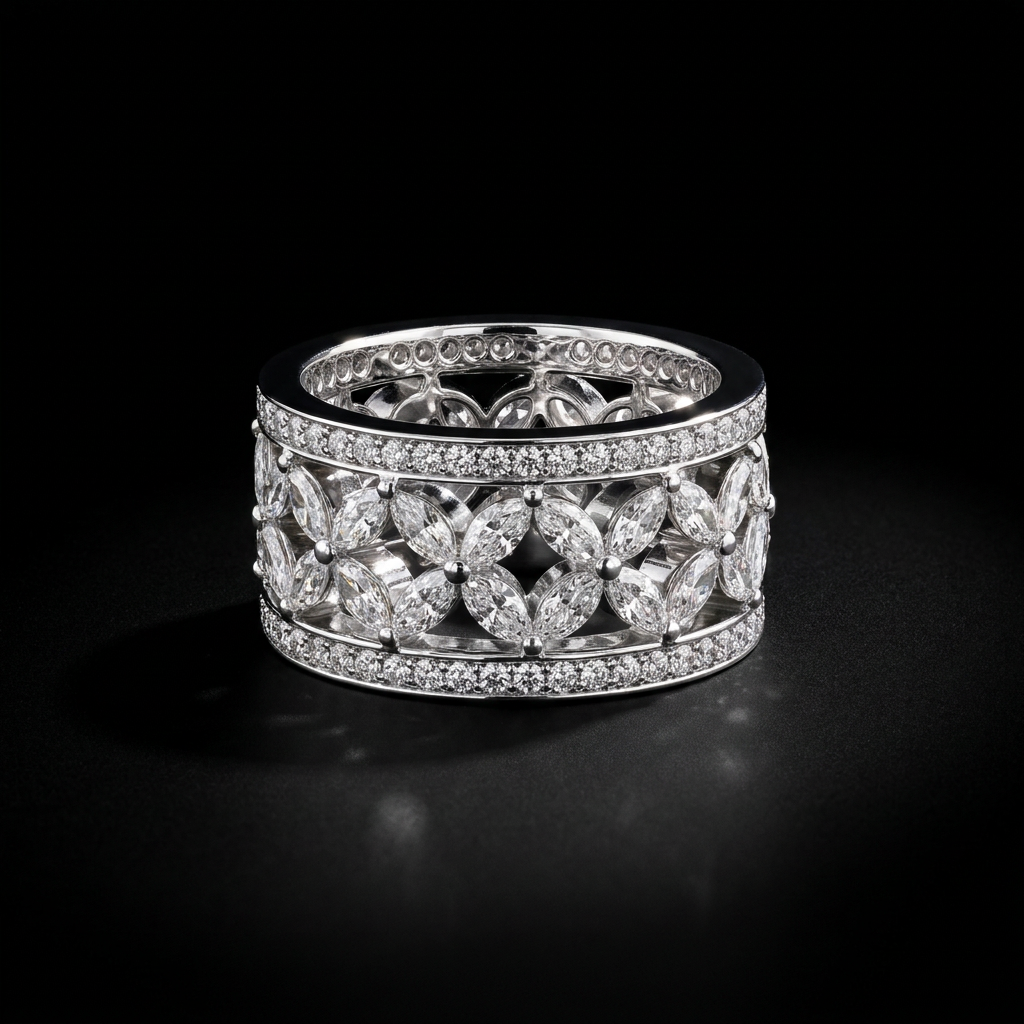 Loto dell’Eternità Diamond Ring