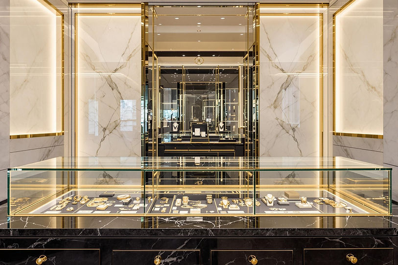 White marble luxury high-end jewelry showroom with (10).webp