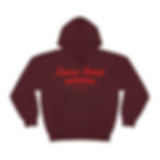 Thumbnail: Red Logo Hooded Sweatshirt