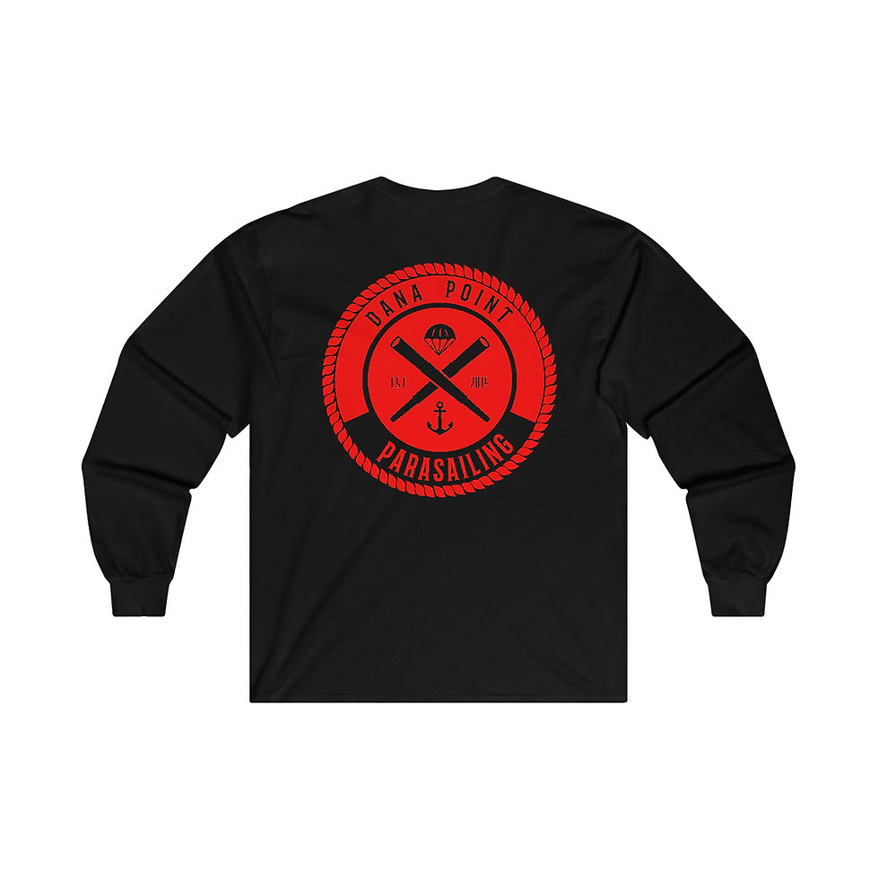 Thumbnail: Red Logo Men's Long Sleeve