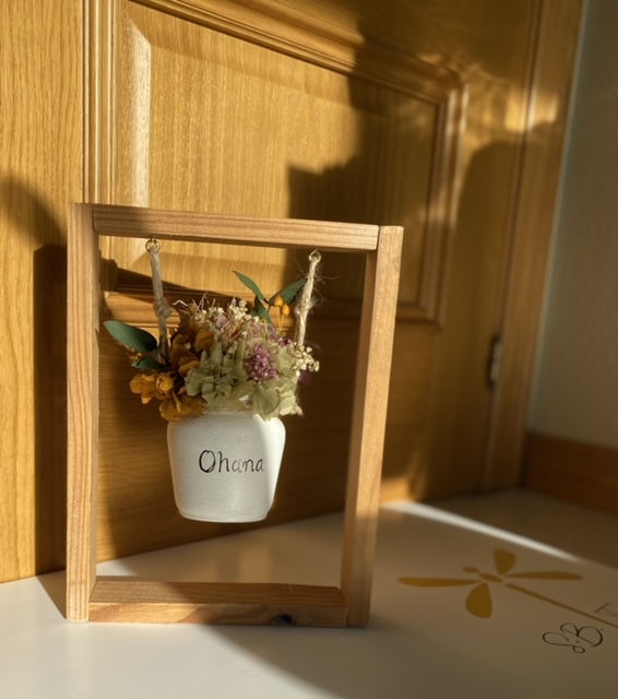Miniatura: Péndulo de flores preservadas