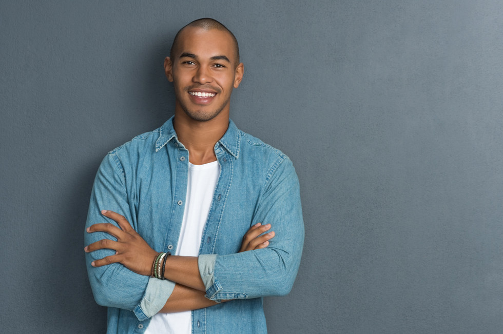Man Smiling