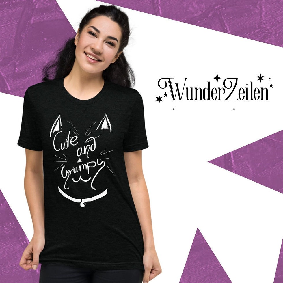 Miniaturbild: Cute & Grumpy - T-Shirt für Katzenfans