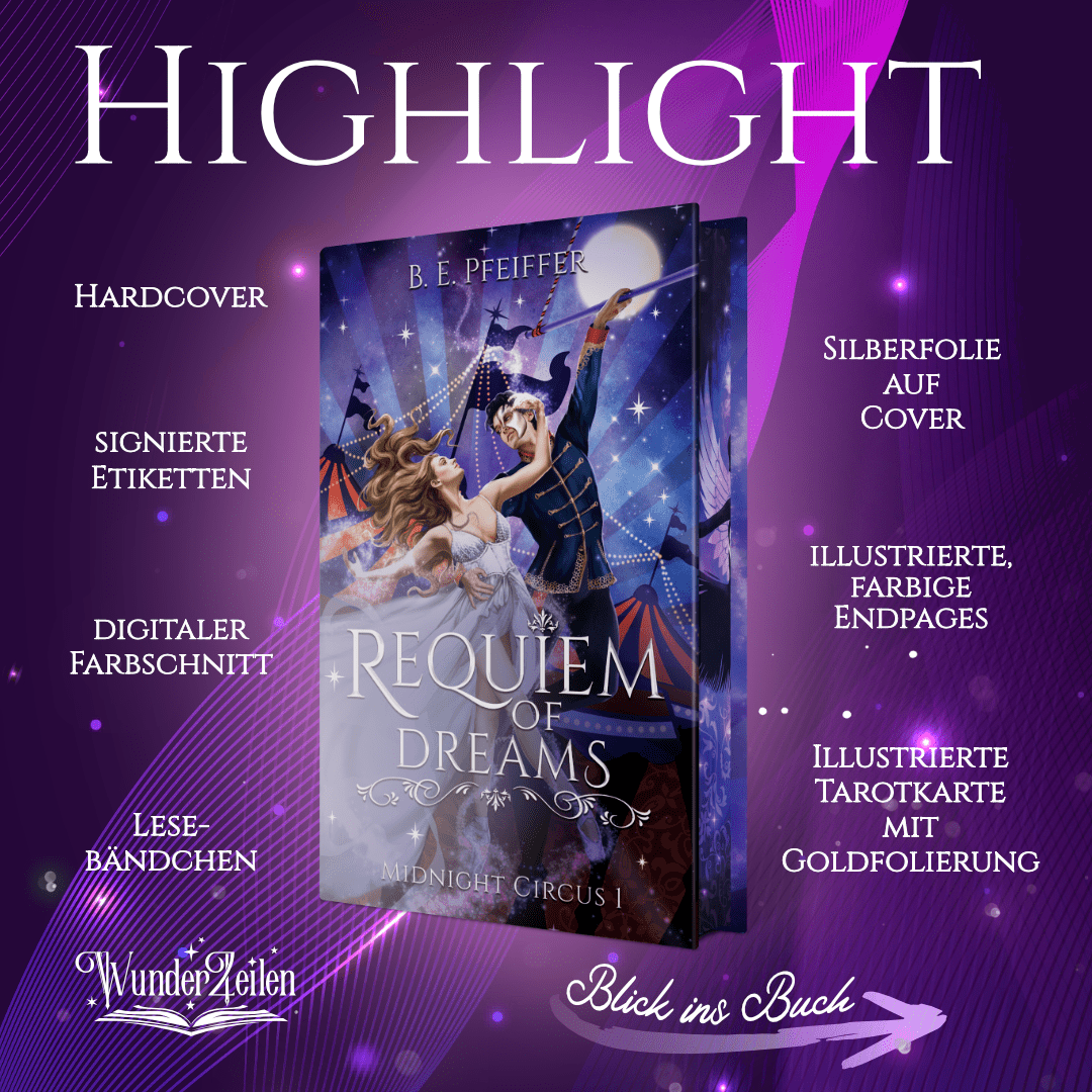 Midnight Circus - Requiem of Dreams - B. E. Pfeiffer Mockup