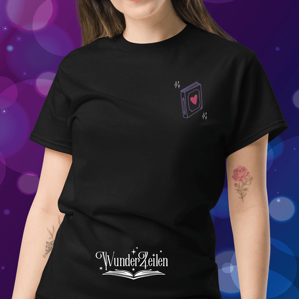 Miniaturbild: Bookie Romance Shirt bestickt
