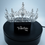 Miniaturbild: Silberfarbene Kristallkrone / Diadem / Tiara