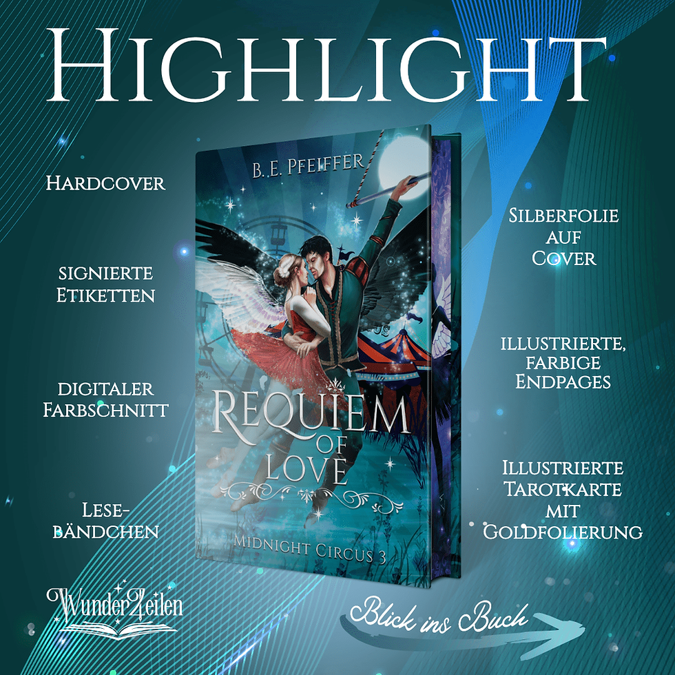 Requiem of Love Midnight Circus B.E. Pfeiffer Mockup