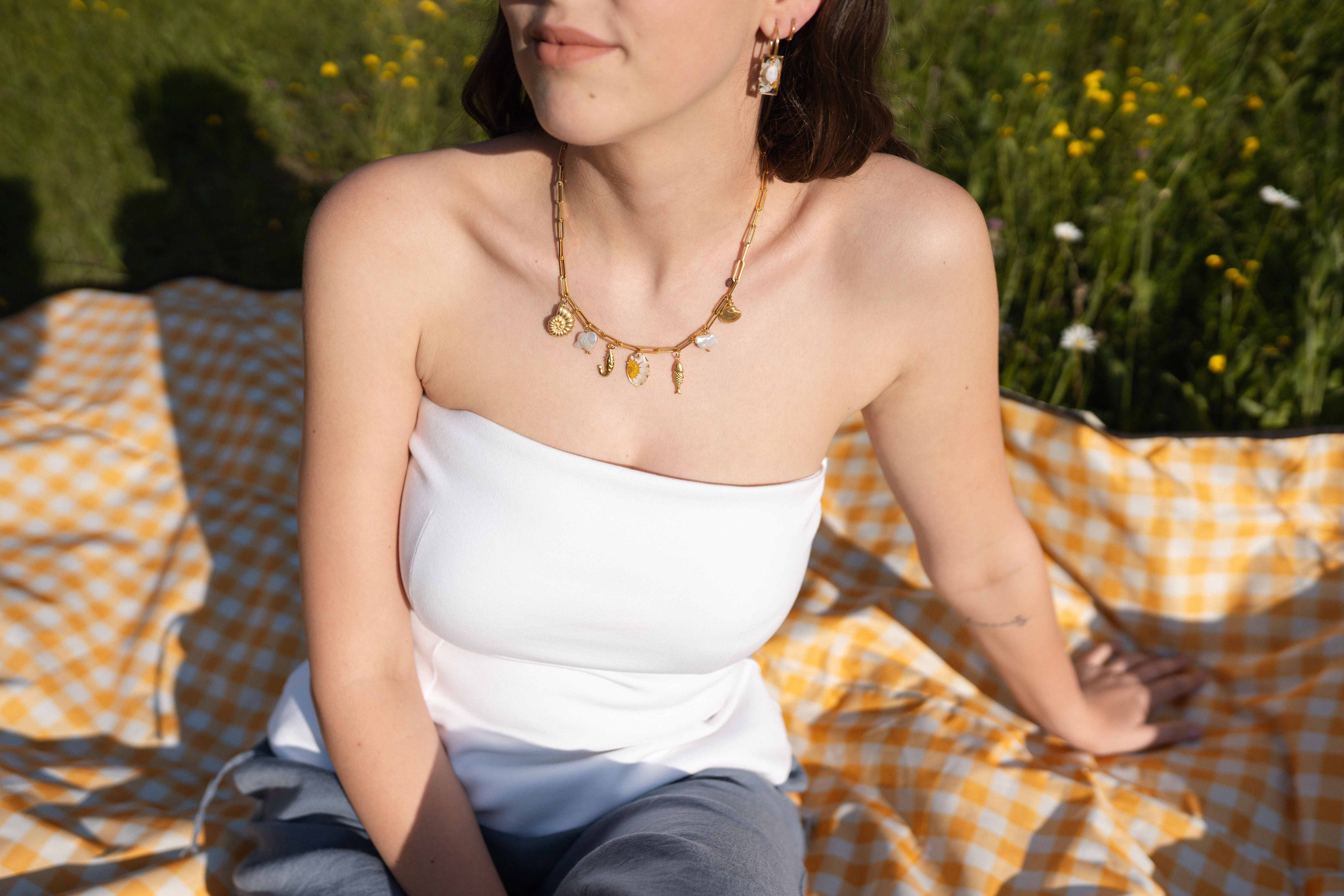 POSEIDON Charm Necklace