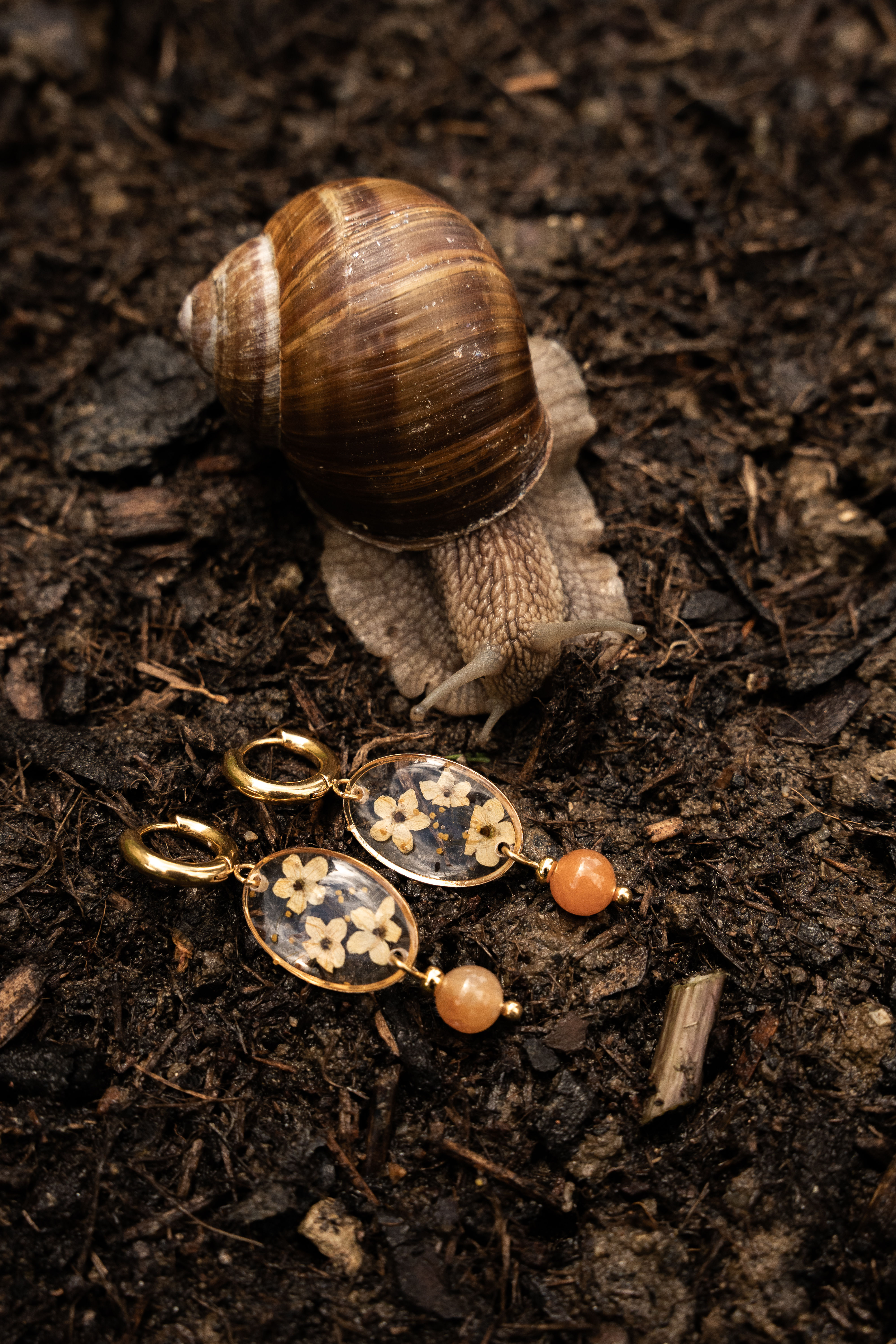 Autumn Blumen Ohrringe