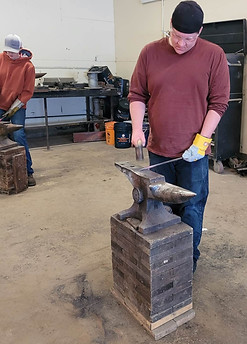 Blacksmithing workshop