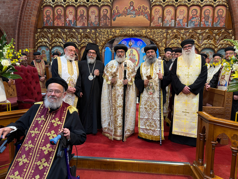 Statement on the Offical Welcoming Ceremony of His Grace Bishop Rewis